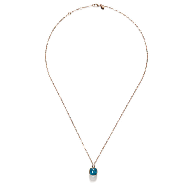 London Blue Topaz Nudo Neckace