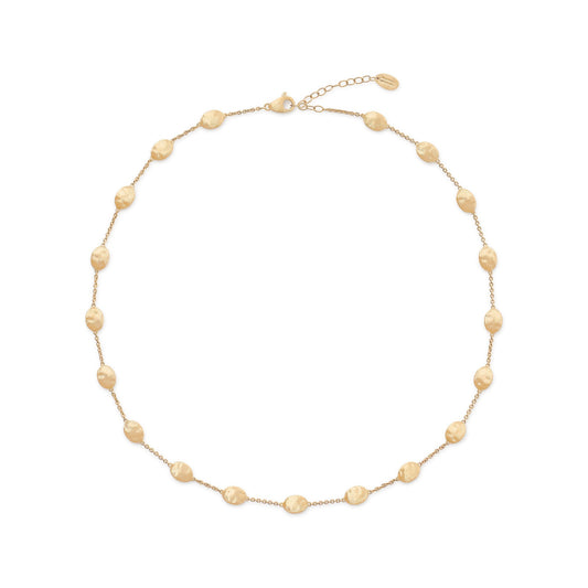 18K Yellow Gold Siviglia Pebble Necklace