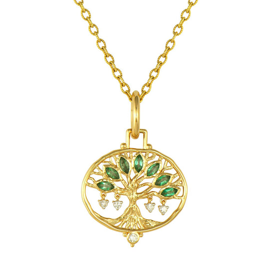 Large Open Tree Of Life Pendant