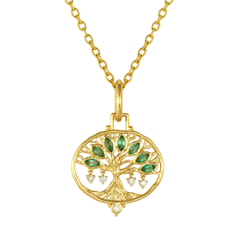 Large Open Tree Of Life Pendant