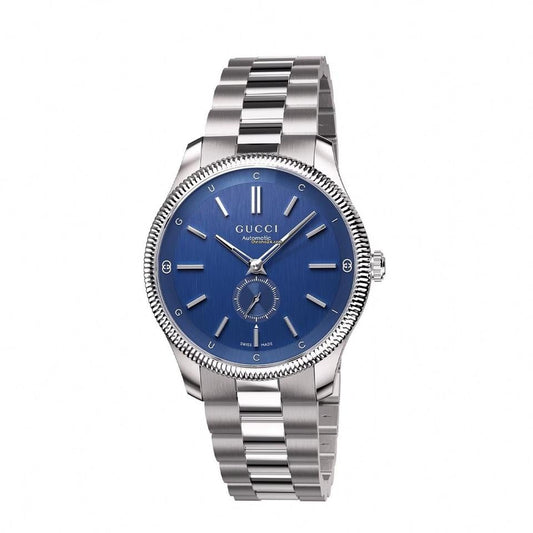G-Timeless Blue Dial Stainless Steel Watch 40mm
