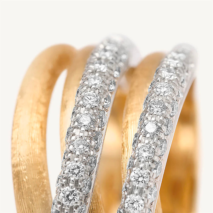 5-Strand Diamond Stackable Ring