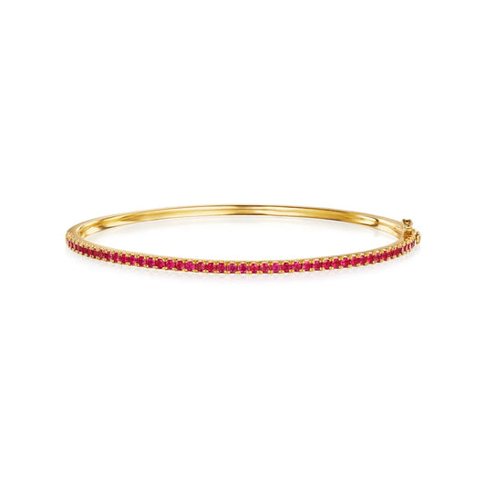 Bangle with Rubies
