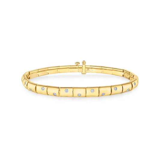 Cobblestone Diamond Accent Bracelet