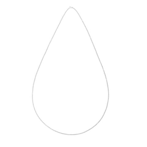 18k White Gold Chain Necklace