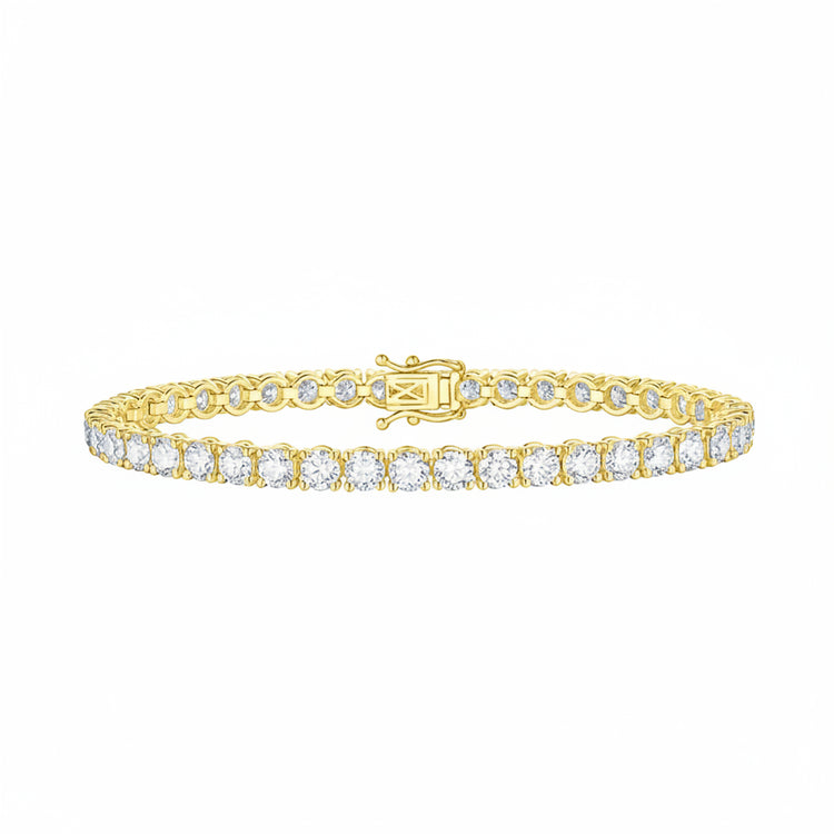 Lab Grown Diamond Line Bracelet (9.19 tcw)
