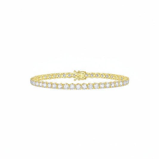 Lab Grown Diamond Line Bracelet (7.17 tcw)