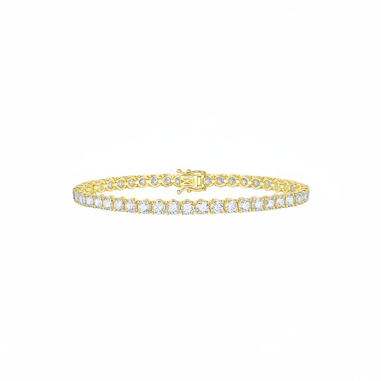 Lab Grown Diamond Line Bracelet (7.17 tcw)