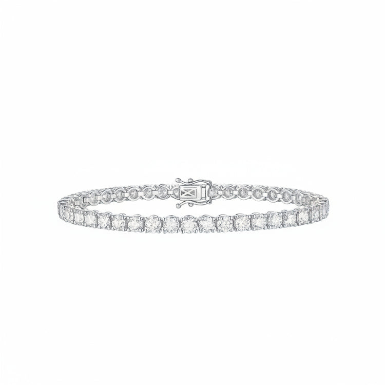 Lab Grown Diamond Line Bracelet (7.17 tcw)