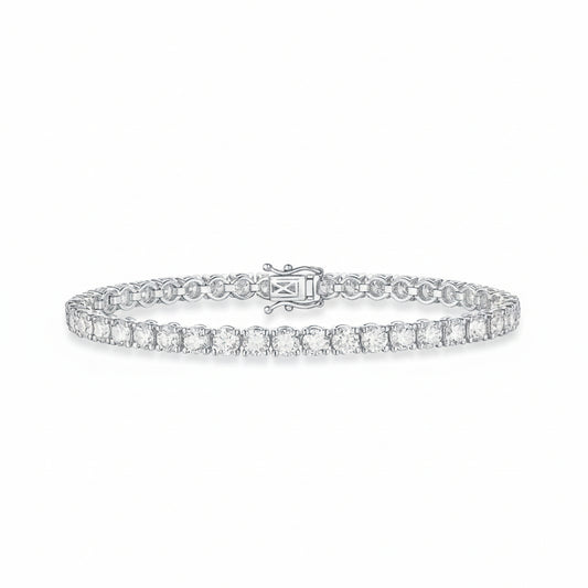 Lab Grown Diamond Line Bracelet (4.00 tcw)