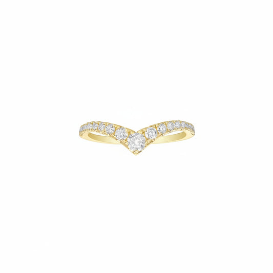 Lab Grown Diamond V Band (0.45 tcw)
