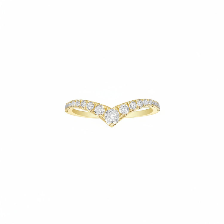 Lab Grown Diamond V Band (0.45 tcw)