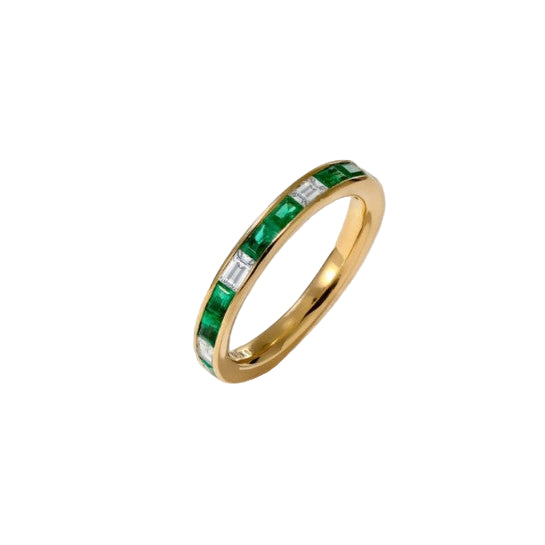 Emerald & Diamond Channel Band
