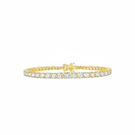 Lab Grown Diamond Line Bracelet (4.13 tcw)