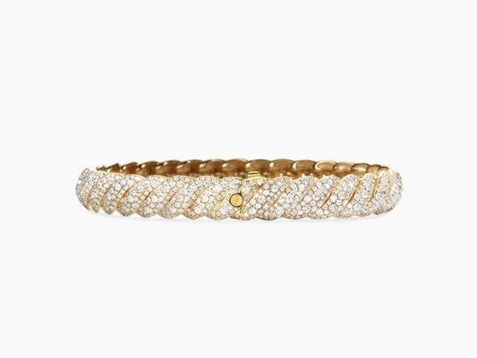 Sculpted Cable Bracelet