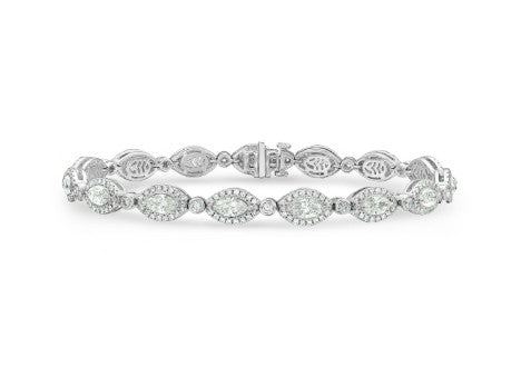 18KWG 270=5.69CT BR/MQ DIA PASTEL BRACE