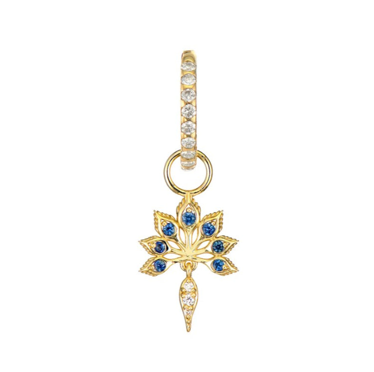 Tiny Peacock Charm