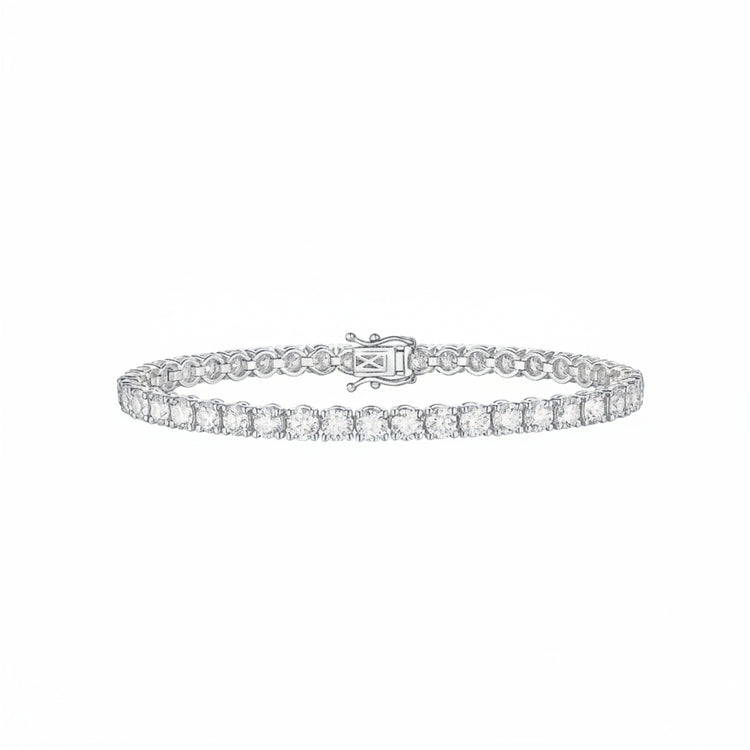 Lab Grown Diamond Line Bracelet (7.12 tcw)
