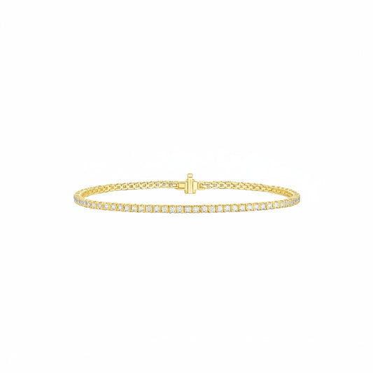 Lab Grown Diamond Line Bracelet (3.12 tcw)
