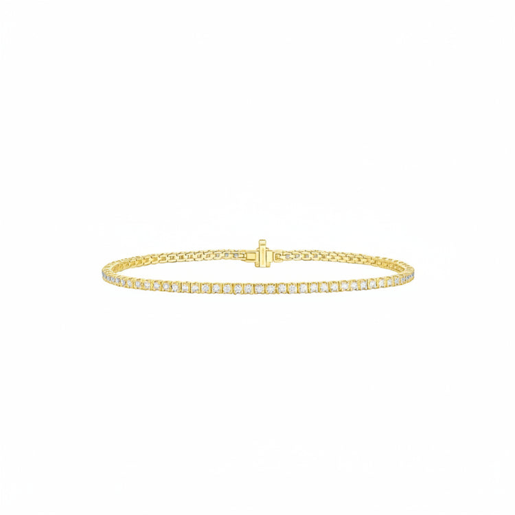 Lab Grown Diamond Line Bracelet (3.12 tcw)
