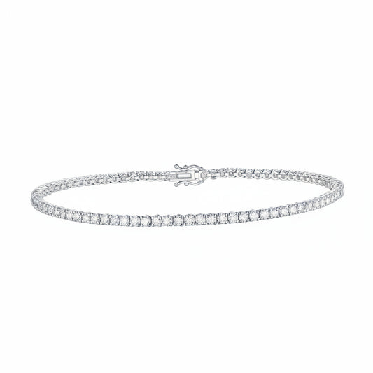 Lab Grown Diamond Line Bracelet (4.00 tcw)