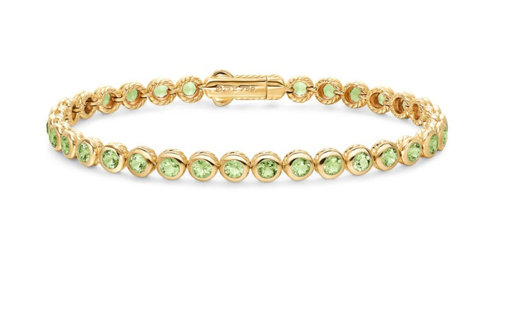 Bezel Set Tennis Bracelet