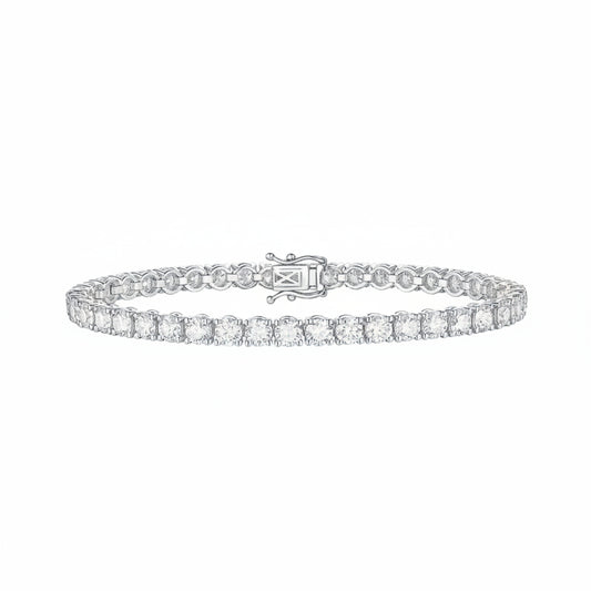Lab Grown Diamond Line Bracelet (12.10 tcw)