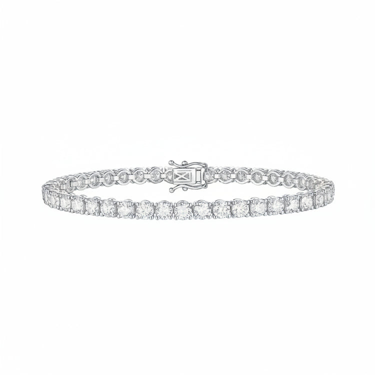 Lab Grown Diamond Line Bracelet (12.10 tcw)