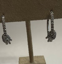 Diamond Hoop Earrings