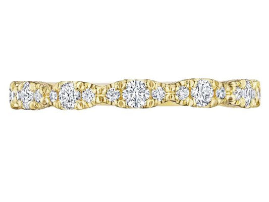 18KYG TACORI DIAMOND PETITE CRESCENT BAND