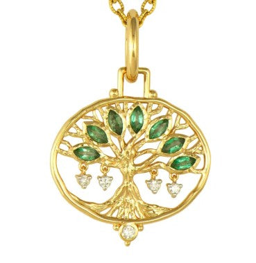 Large Open Tree Of Life Pendant