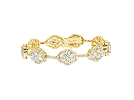 18k Yellow Gold Diamond Pacha Bracelet