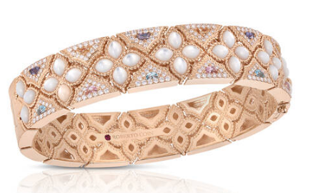 18k Rose Gold Venetian Princess Carvale Bangle