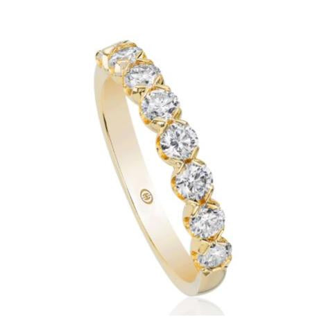 18k Yellow Gold Diamond Band