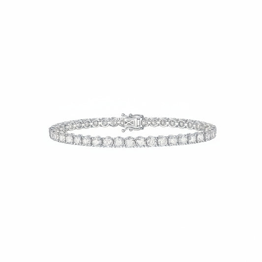 Lab Grown Diamond Line Bracelet (7.11 tcw)
