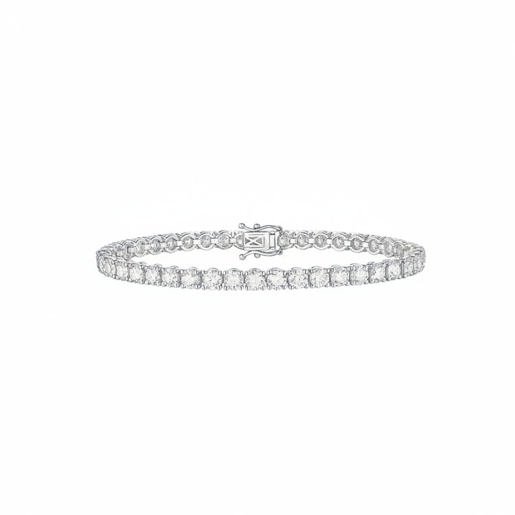 Lab Grown Diamond Line Bracelet (7.11 tcw)