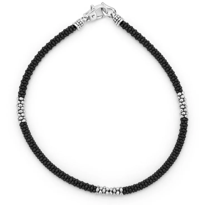 Black Caviar Matte Ceramic Bracelet