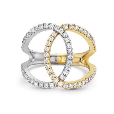 18KYG/WG 68=0.71CT GHVS-SI DIA KRYPELL RING