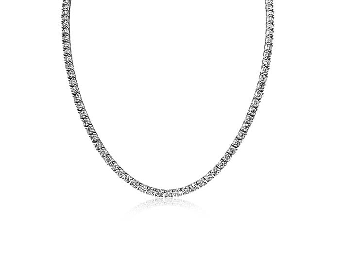 14WG 17" 124=16.56CT GHSI BR DIA 4-PRONG LINE NECK