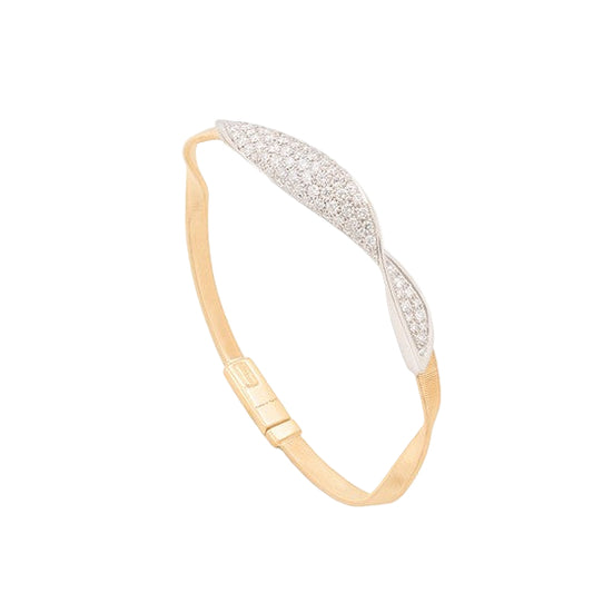 18KYG/WG 1.37CT DIAMOND MARRAKECH COUTURE BANGLE