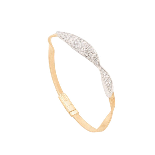 18KYG/WG 1.37CT DIAMOND MARRAKECH COUTURE BANGLE