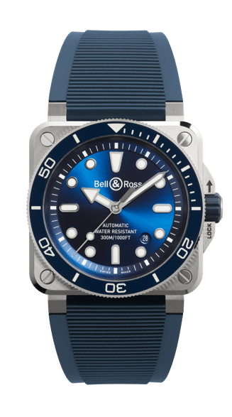 BR-03 Diver Blue Steel