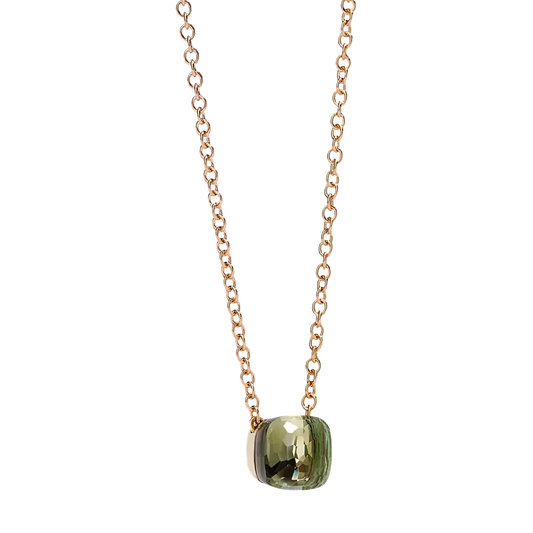 Prasiolite Nudo Pendant