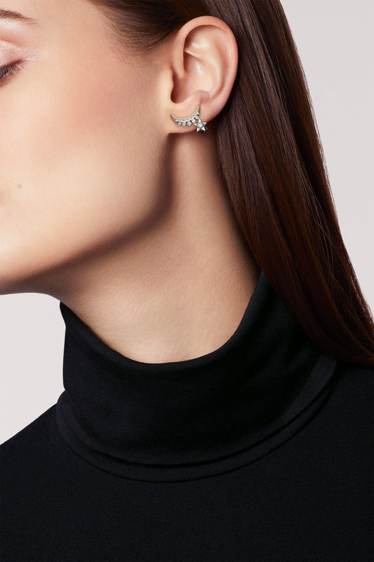 Lune single earring