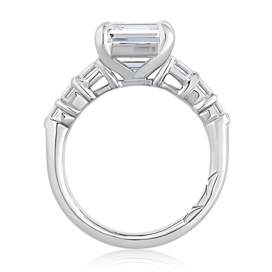 Diamond Semi Mount Ring | 14k White (2.50ct Head)