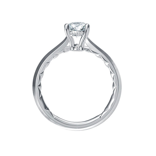 Diamond Semi Mount Ring | 14k White (1.50ct Head)