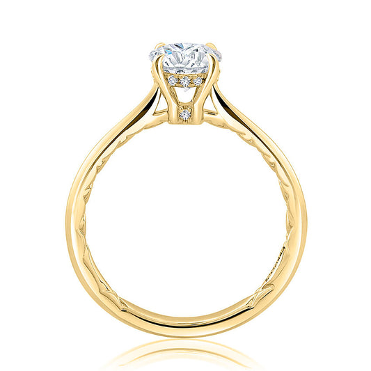 Diamond Semi Mount Ring | 14k Yellow (1.50ct Head)