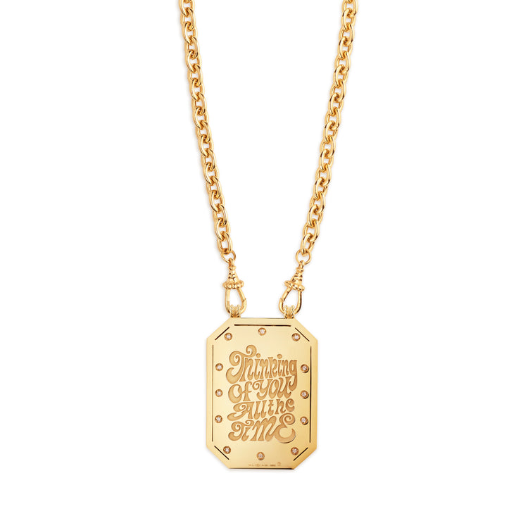 Diamond Large Thinking of You All the Time Scapular Enhancer