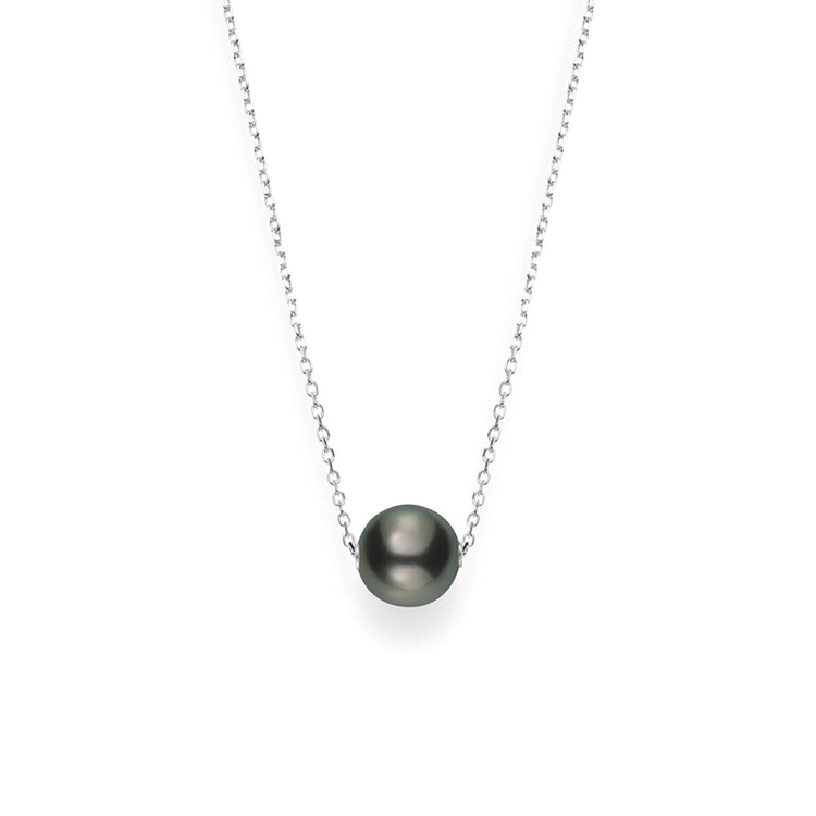 Black South Sea Cultured Pearl Necklace (12mm)