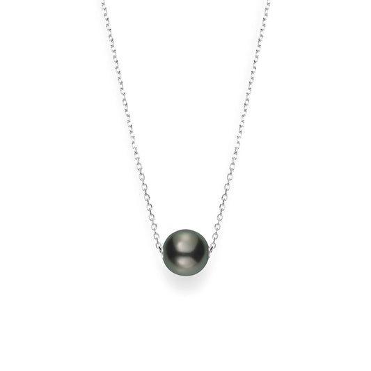 Black South Sea Cultured Pearl Necklace (11mm)